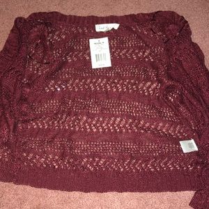 Small sweater cardigan